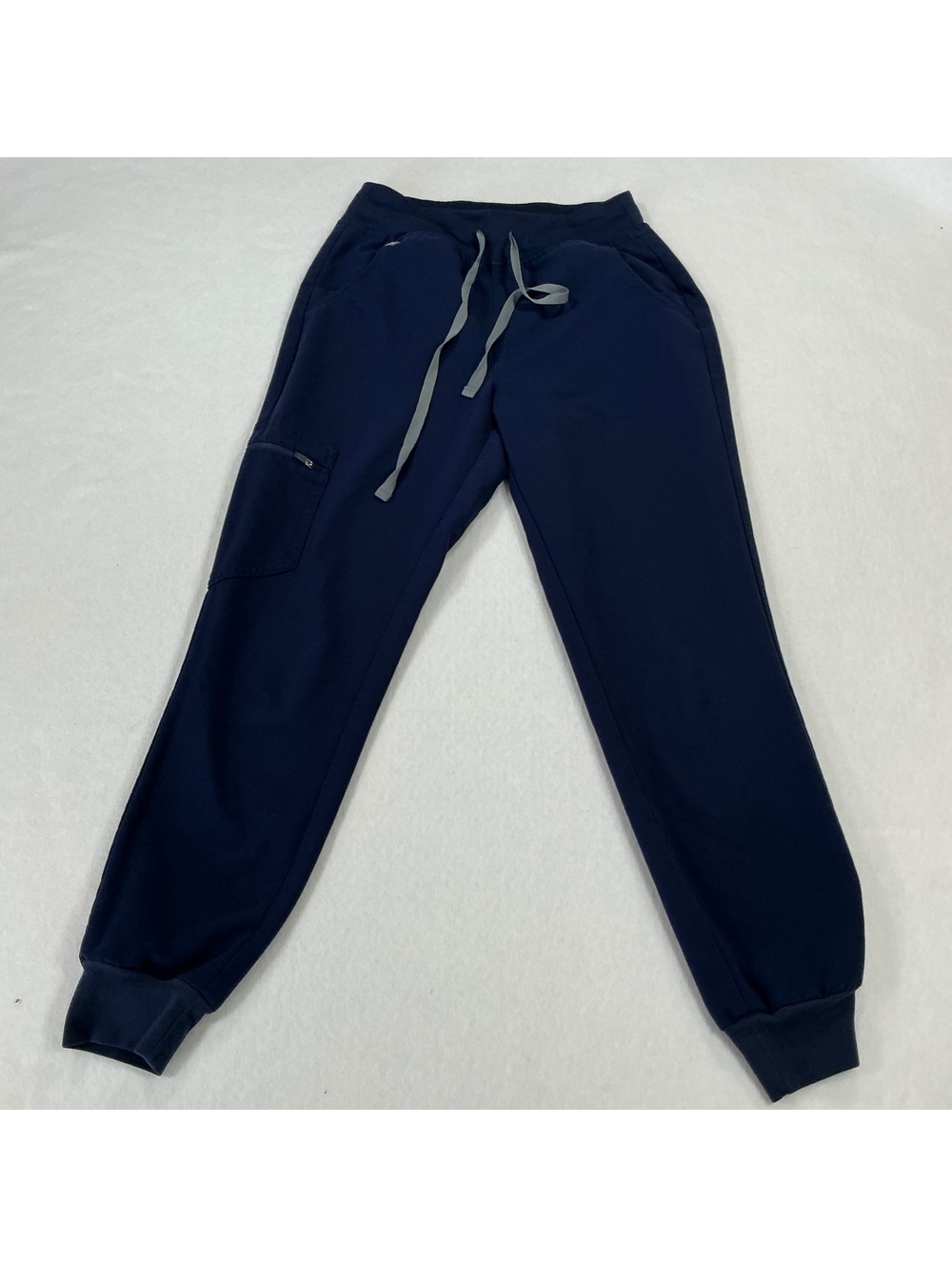 FIGS Technical Collection Navy Jogger Scrub Pants XS Cargo Drawstring